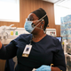 Travel nurse Tiquella Russell of Texas prepares to administer a dose of the COVID-19 vaccine at a clinic at Martin Luther King Jr. Community Hospital in South Los Angeles on February 25, 2021 in Los Angeles, California.